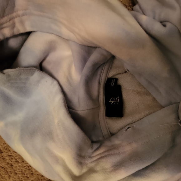 Pink Floyd crop tye dye hoodie - Picture 4 of 4